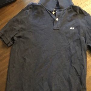 Vineyard Vines dark blue golf shirt